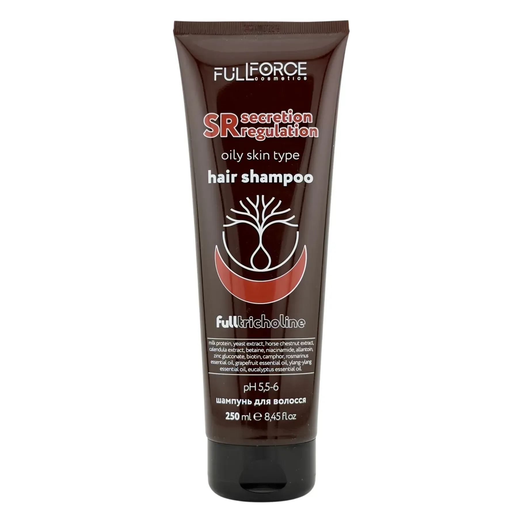 Регулюючий шампунь для жирної шкіри голови REGULATION SECRETIONS SKIN, 250 ml