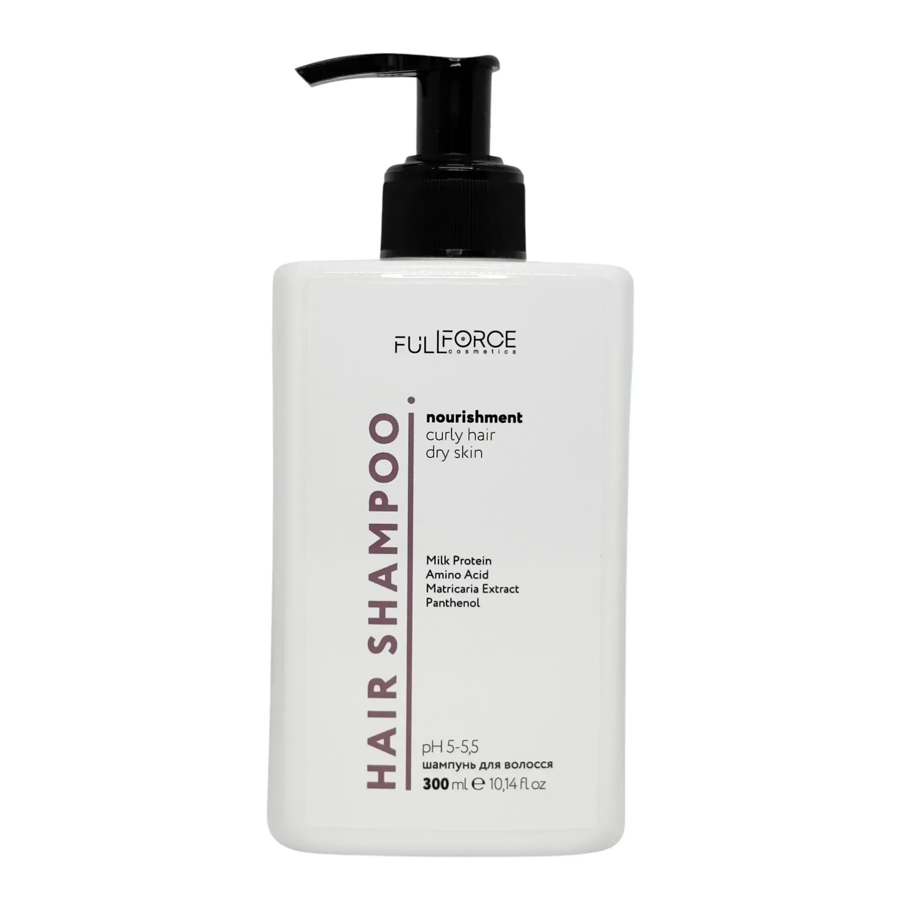 Шампунь живильний для кучерявого волосся SHAMPOO CURLY HAIR, 300 ml