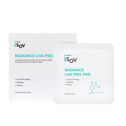 Radiance LHA Peel Pad. Ексфоліюючі пілінг-падси, упаковка 3 мл x 30 шт